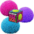NeeDoh Shaggy Ball ¨C Neon Squishy ¨C 3 Pack