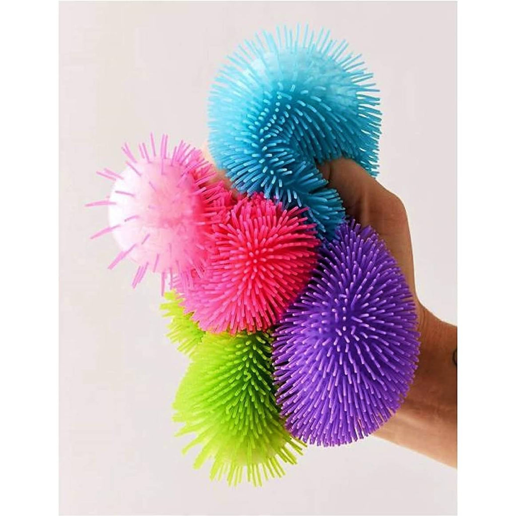 NeeDoh Shaggy Ball ¨C Neon Squishy ¨C 3 Pack