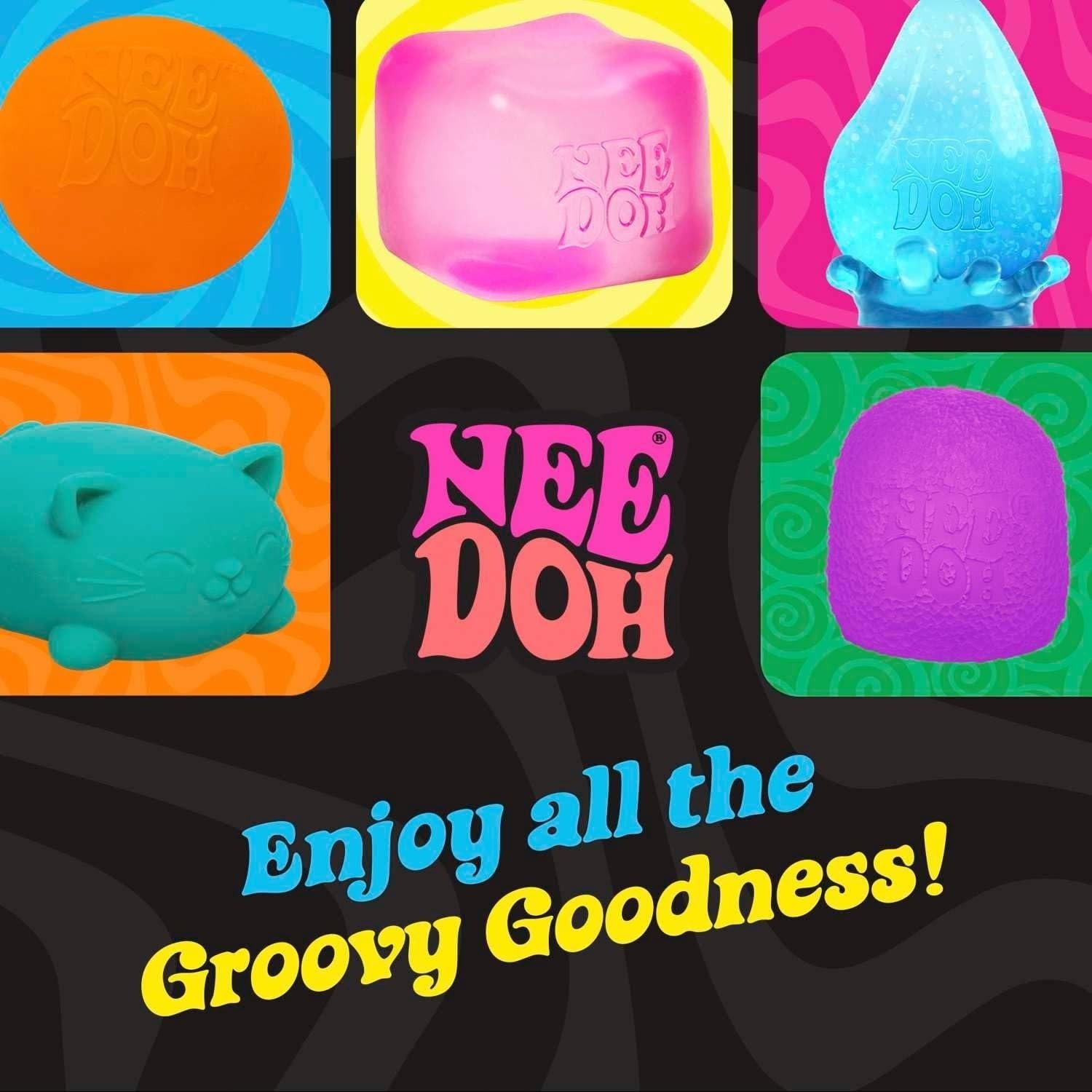 NeeDoh Nice Cube Swirl ¨C Solid Squish ¨C Assorted