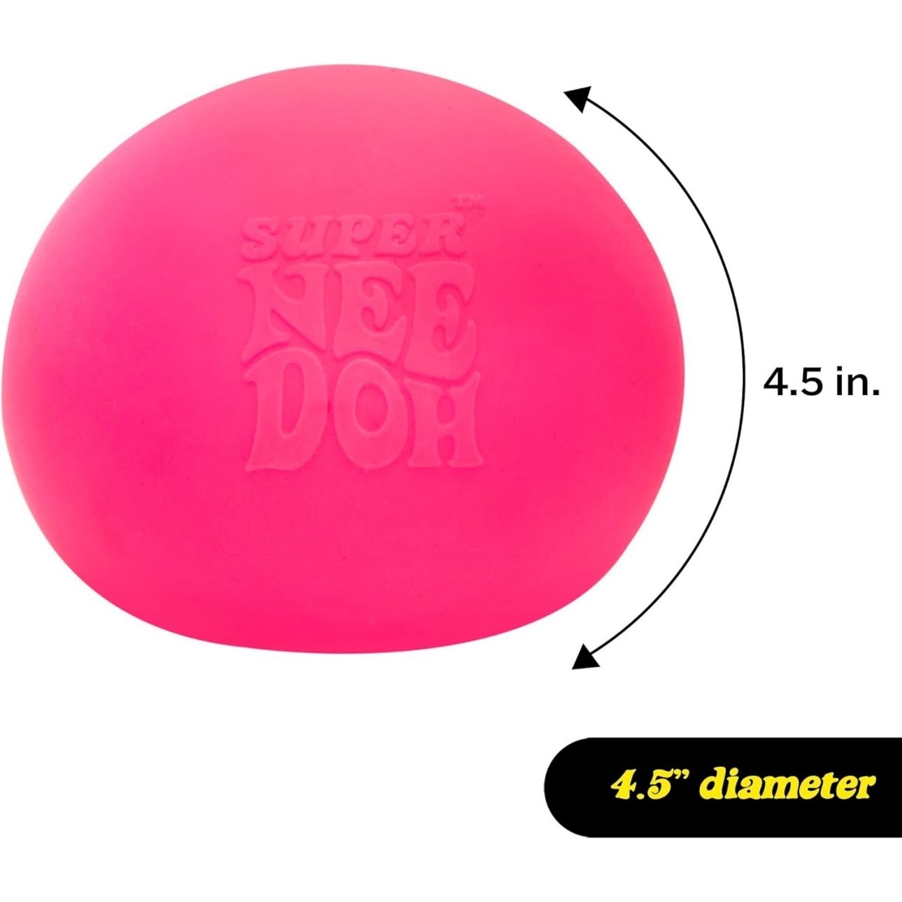 Super NeeDoh ¨C Jumbo Stress Ball ¨C 4.5″ ¨C Assorted