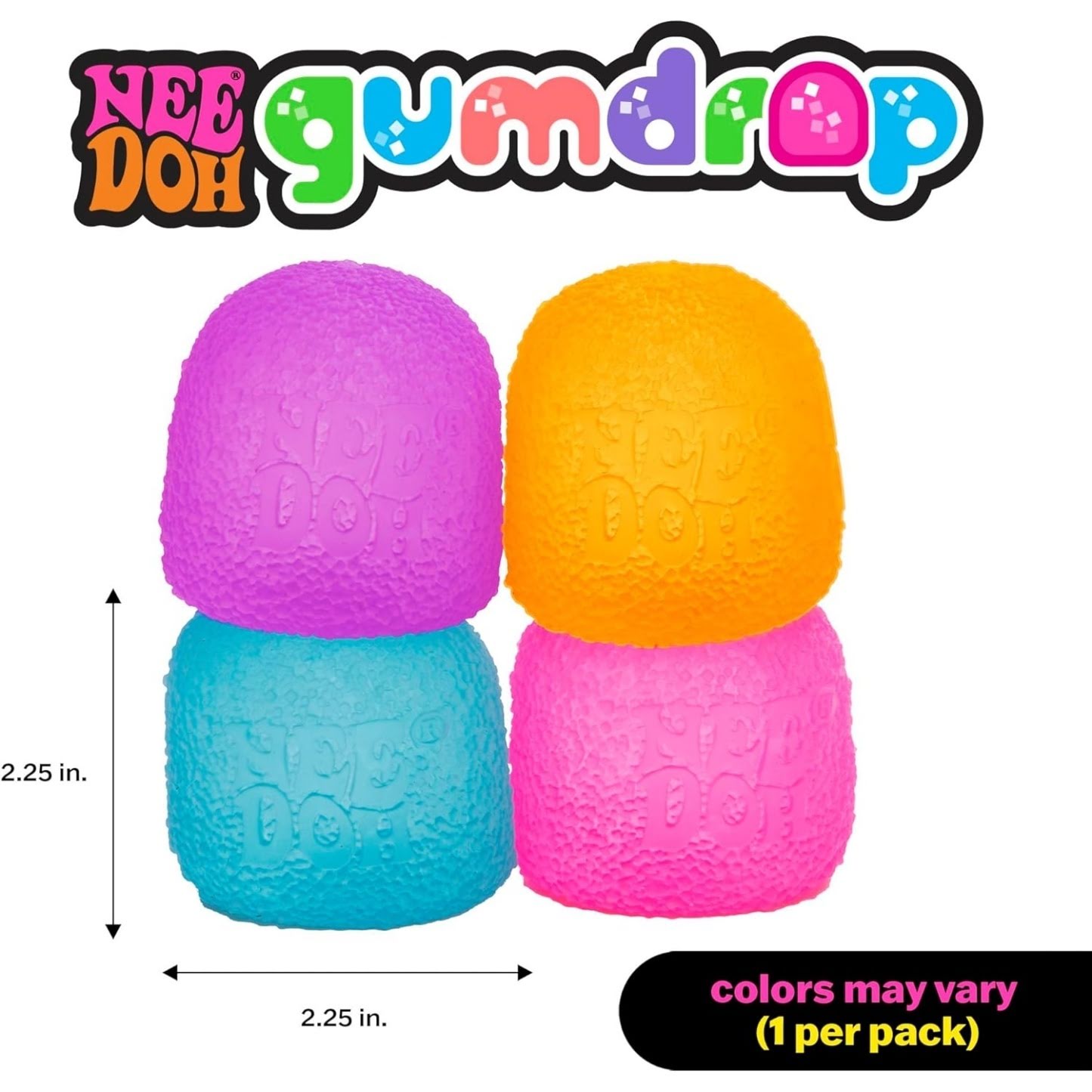 NeeDoh Nice Cube ¨C Assorted ¨C 1 Pack